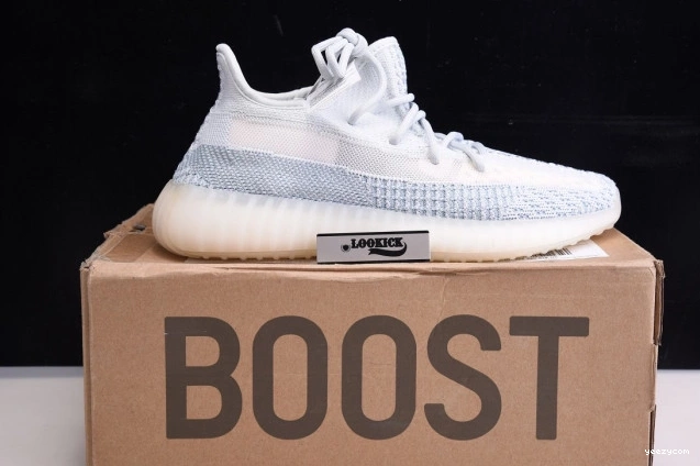 Cloud V2 Adidas White 350 Yeezy Boost FW3043 0808